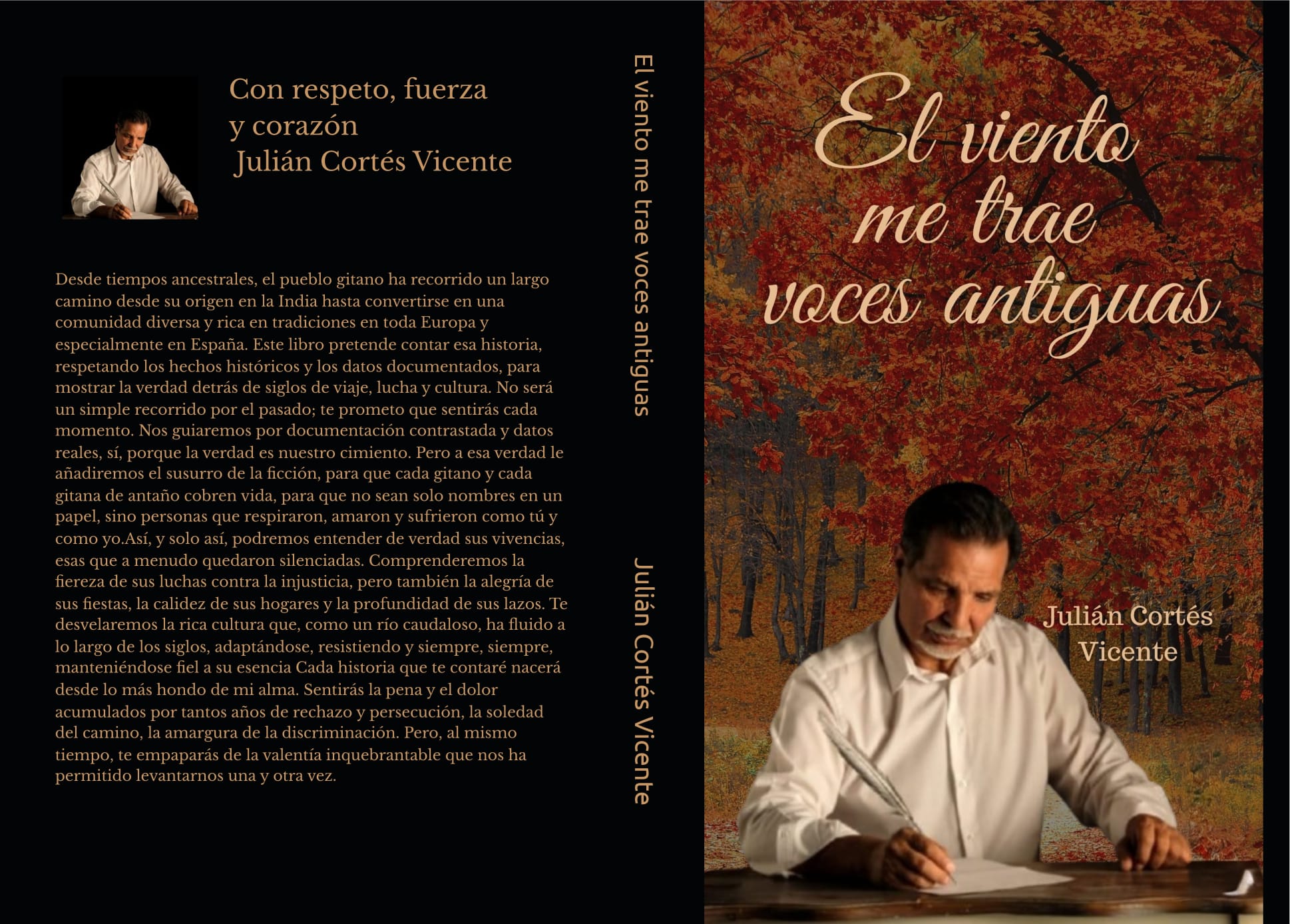 El viento me trae voces antiguas — portada